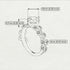 Leaves All Around White Gold Diamond Ring - Sydney 2ct No. 3